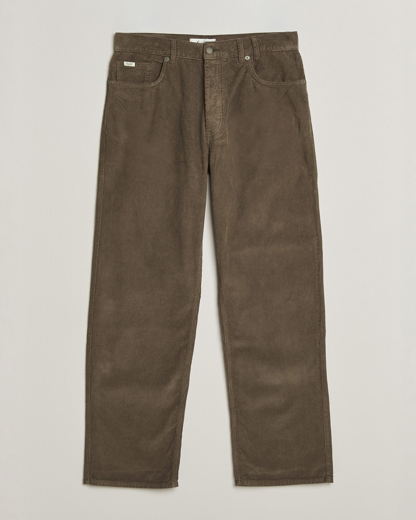 Uomini | Pantaloni | Forét | Moor Relaxed Fit Corduroy Pants Faded Wood