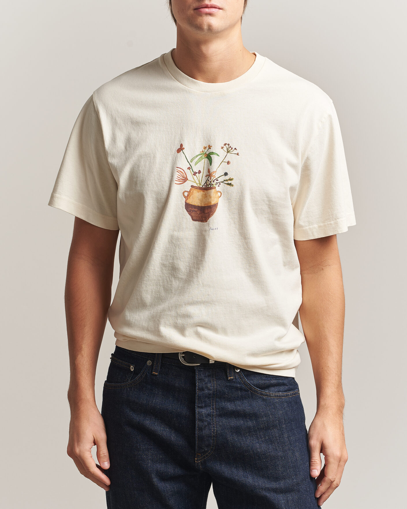 Uomini | T-shirt | Forét | Vase T-Shirt Cloud
