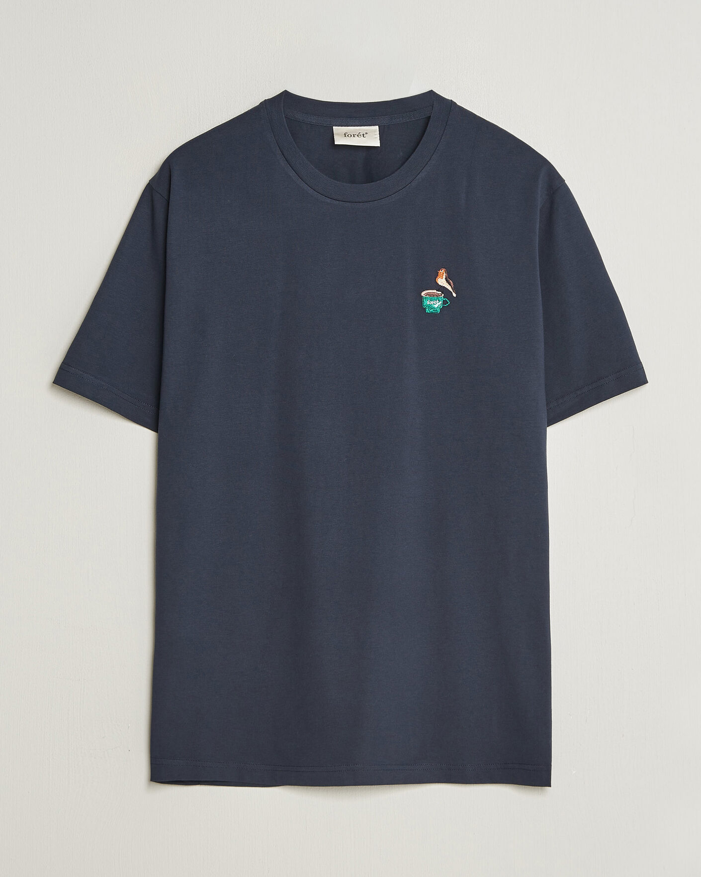 Uomini | T-shirt | Forét | Rest T-Shirt Navy