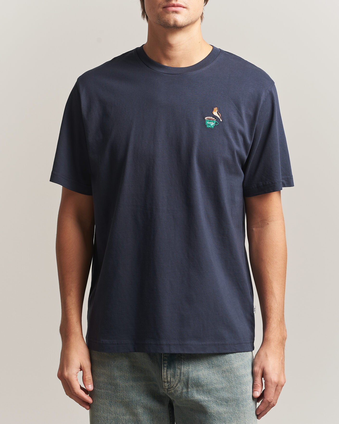 Uomini | T-shirt | Forét | Rest T-Shirt Navy