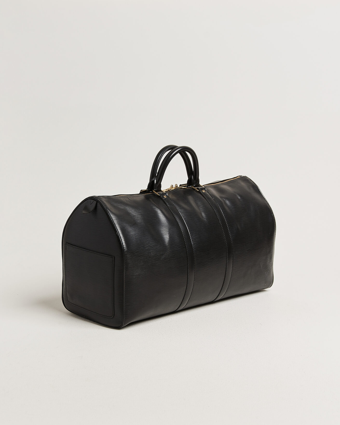 Uomini | Pre-Owned & Vintage Bags | Louis Vuitton Pre-Owned | Keepall Epi Leather 50 Black