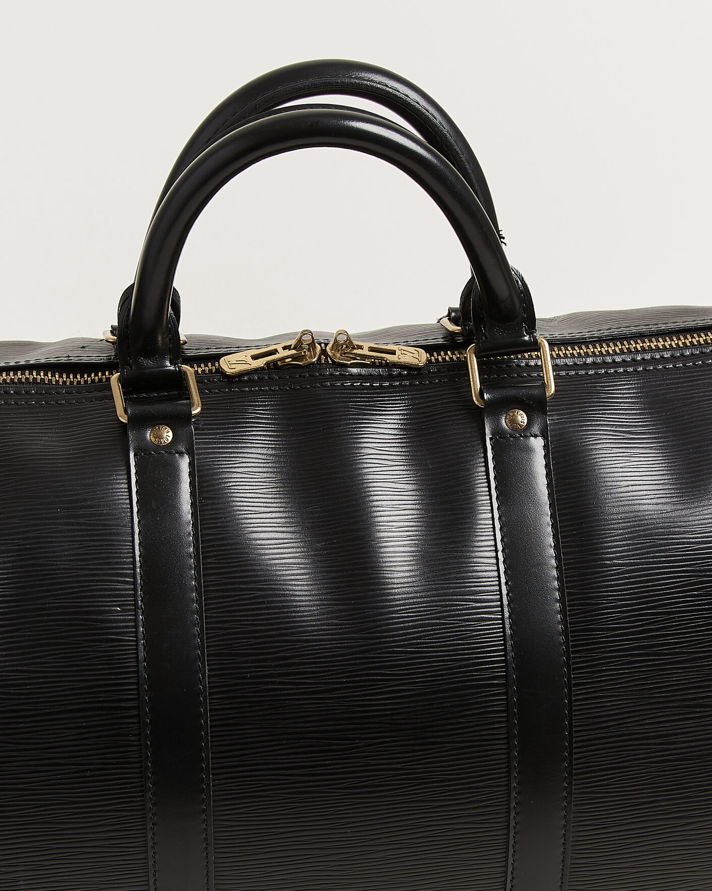 Uomini | Pre-Owned & Vintage Bags | Louis Vuitton Pre-Owned | Keepall Epi Leather 50 Black