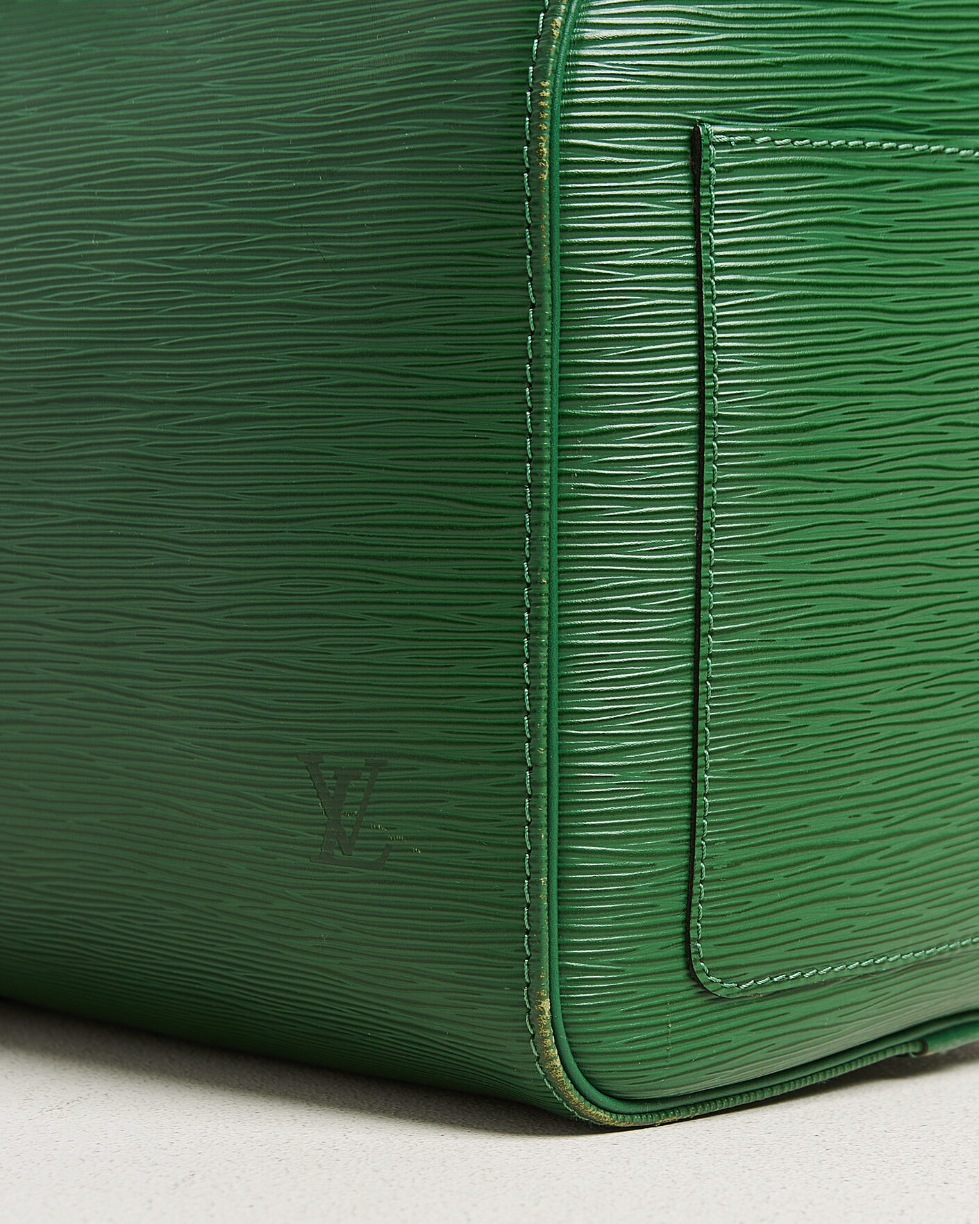 Uomini | Pre-Owned & Vintage Bags | Louis Vuitton Pre-Owned | Keepall 55 Epi Leather Green