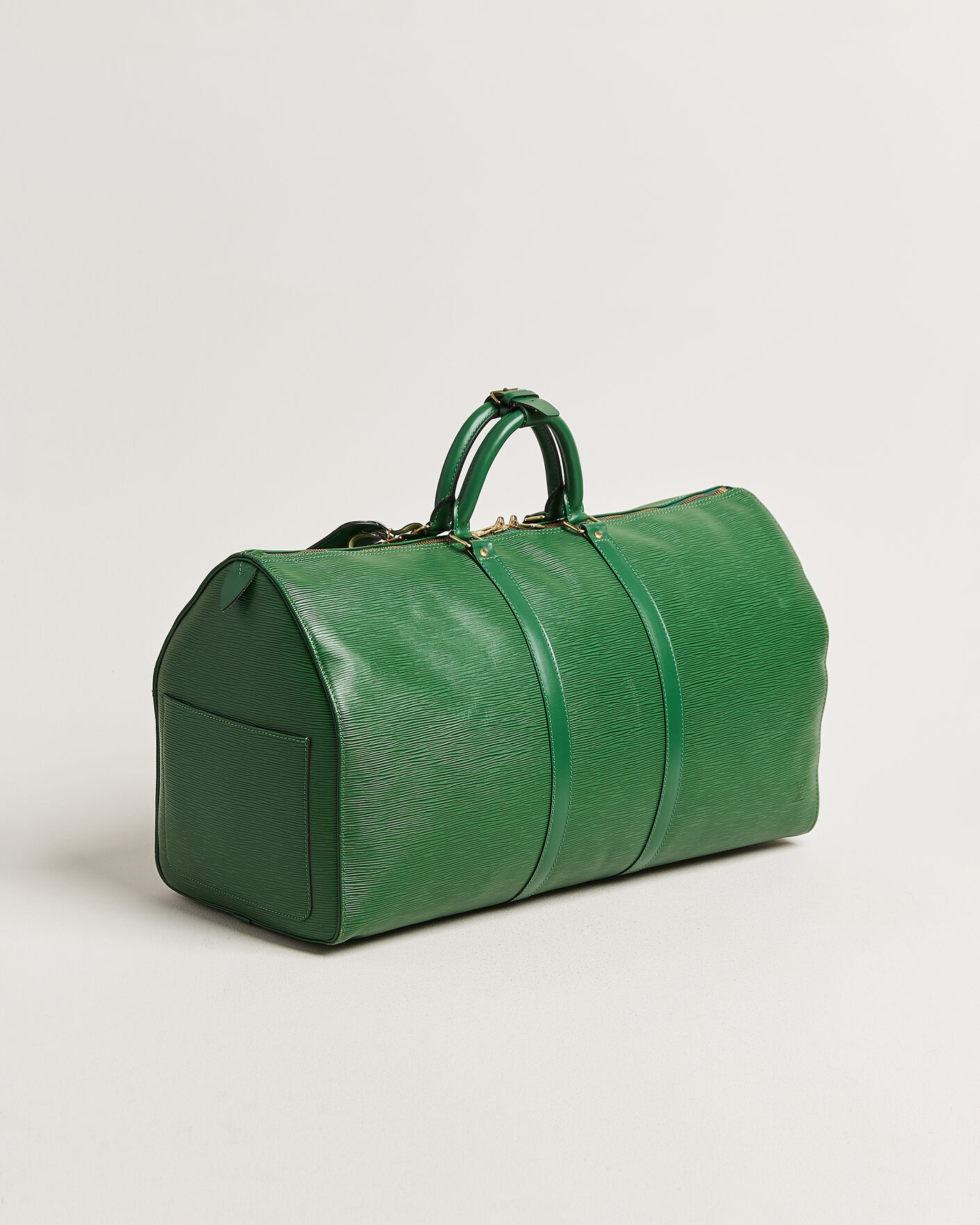 Uomini | Pre-Owned & Vintage Bags | Louis Vuitton Pre-Owned | Keepall 55 Epi Leather Green
