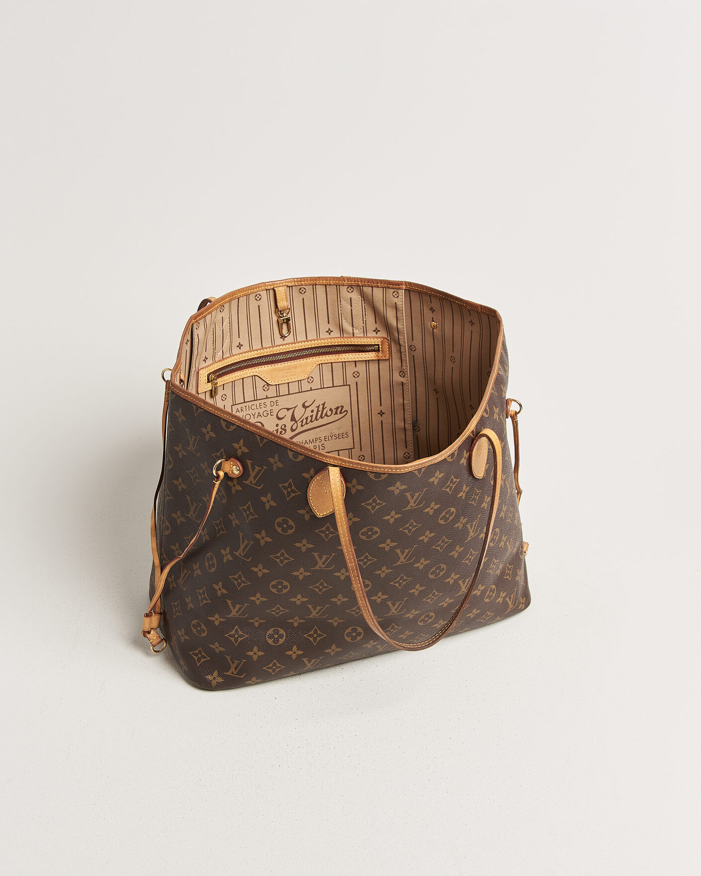 Uomini | Pre-Owned & Vintage Bags | Louis Vuitton Pre-Owned | Neverfull GM Monogram