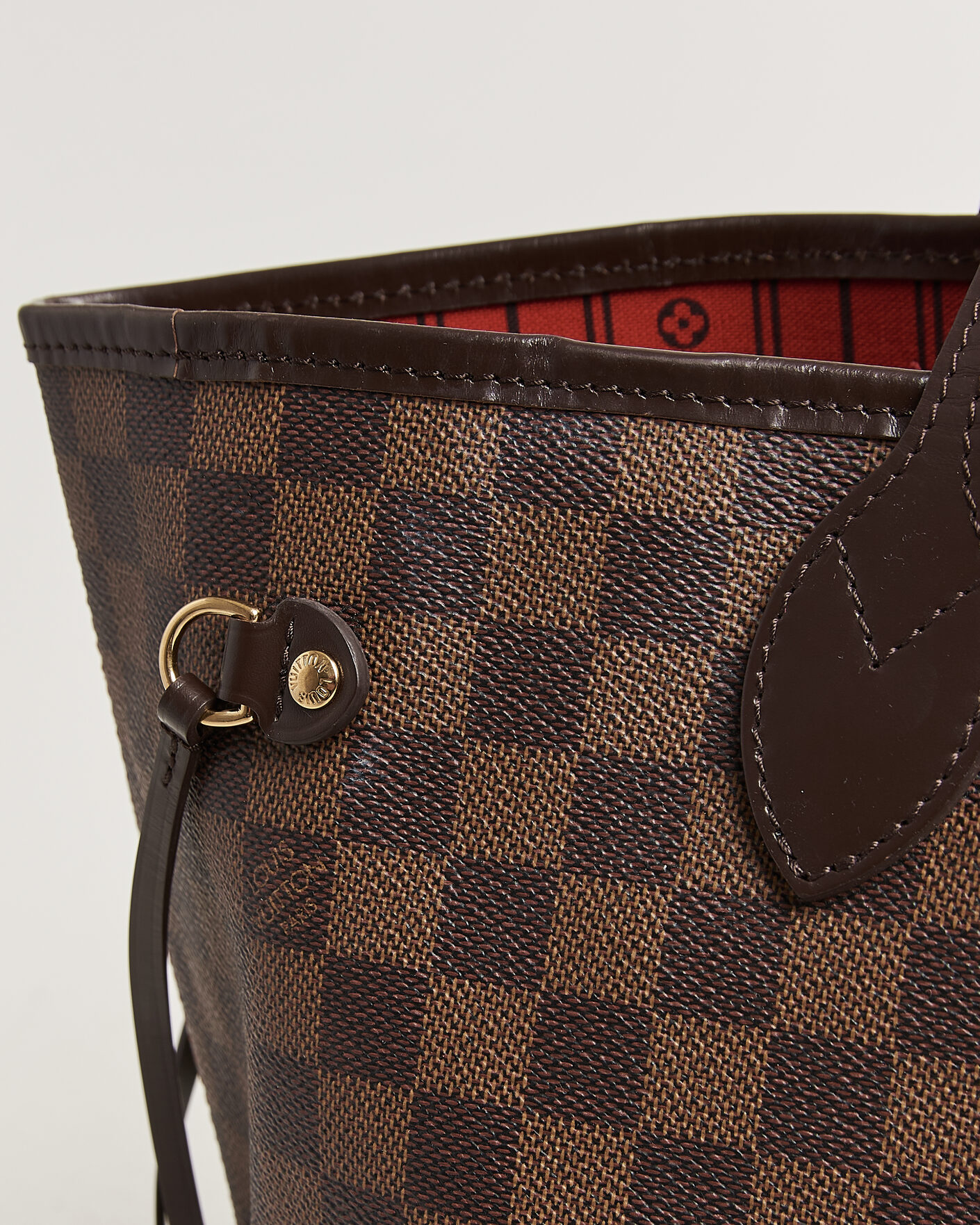 Uomini | Pre-Owned & Vintage Bags | Louis Vuitton Pre-Owned | Neverfull MM Damier Ebene