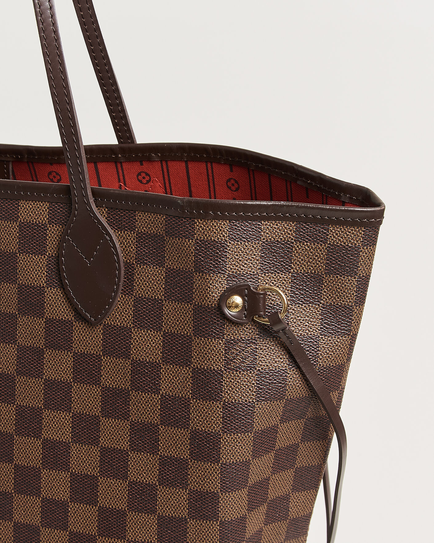 Uomini | Pre-Owned & Vintage Bags | Louis Vuitton Pre-Owned | Neverfull MM Damier Ebene
