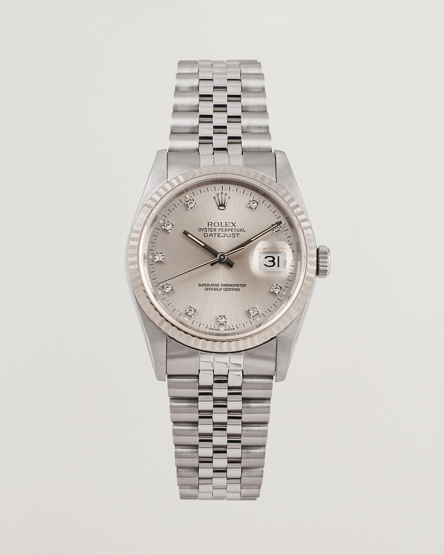 Uomini | Pre-Owned & Vintage Watches | Rolex Pre-Owned | Datejust 36 Diamant