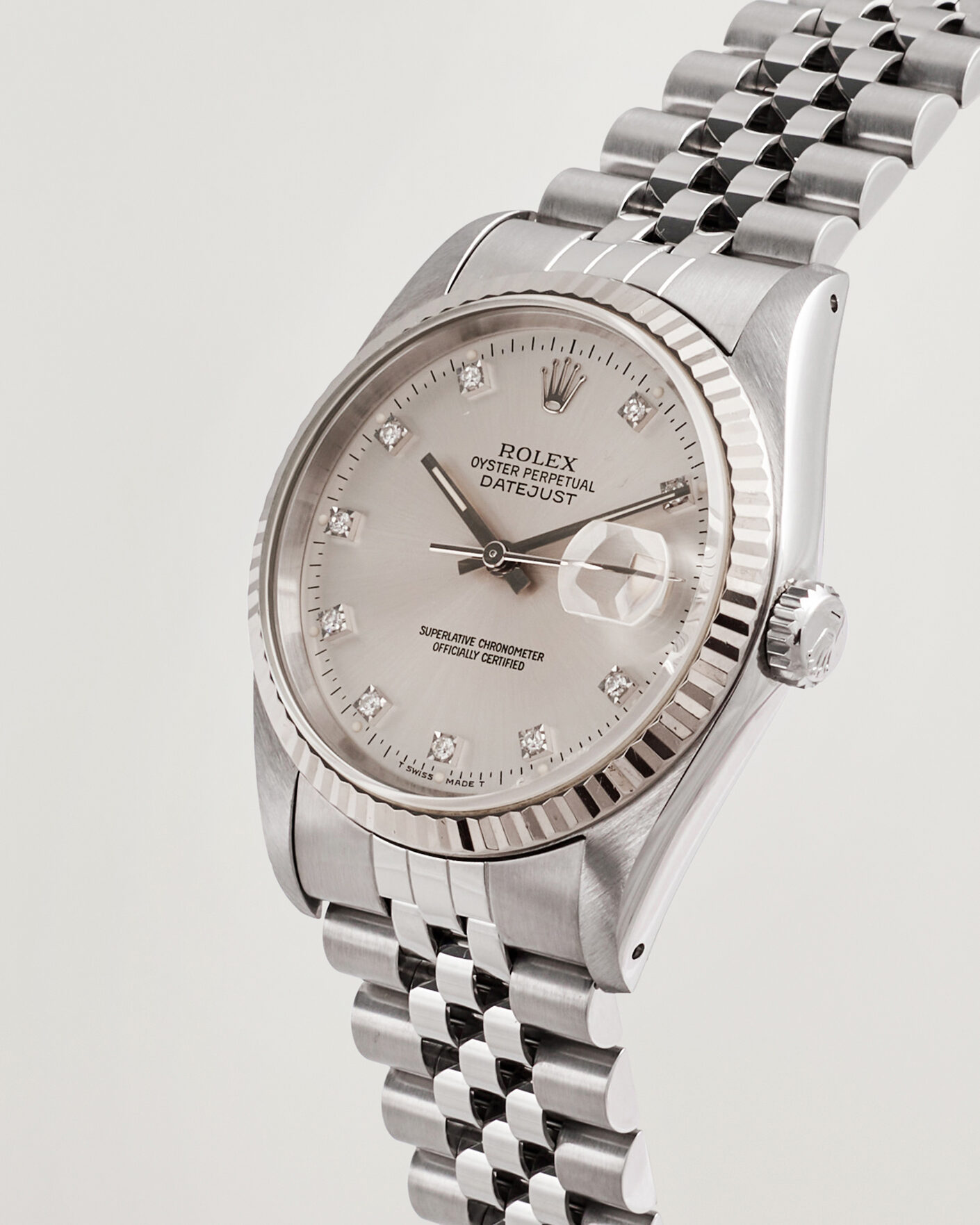 Uomini | Pre-Owned & Vintage Watches | Rolex Pre-Owned | Datejust 36 Diamant
