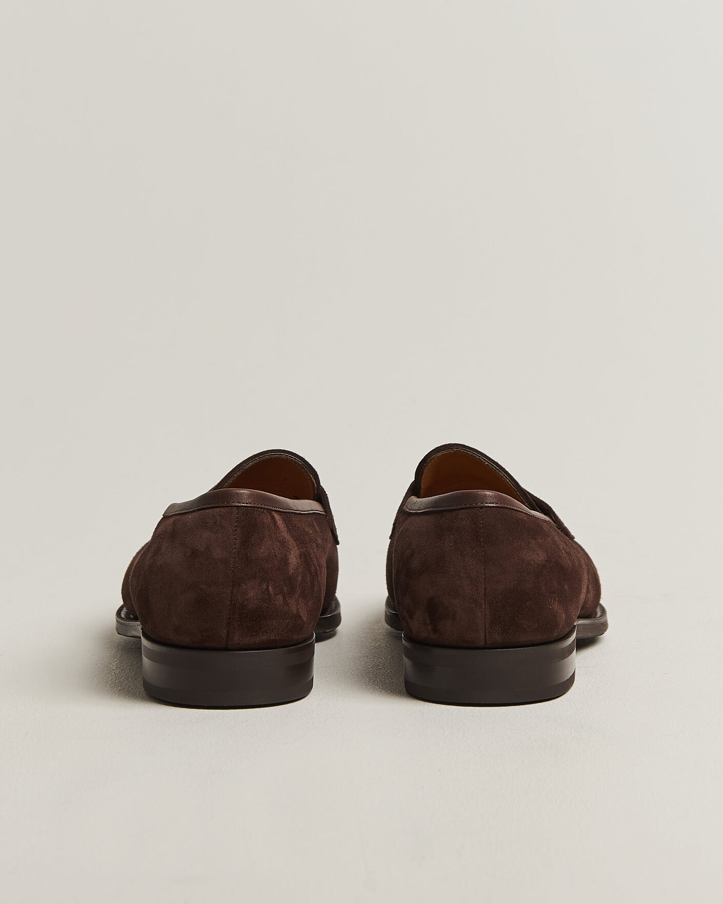 Uomini | Mocassini | Edward Green | Piccadilly Penny Loafer Mink Suede