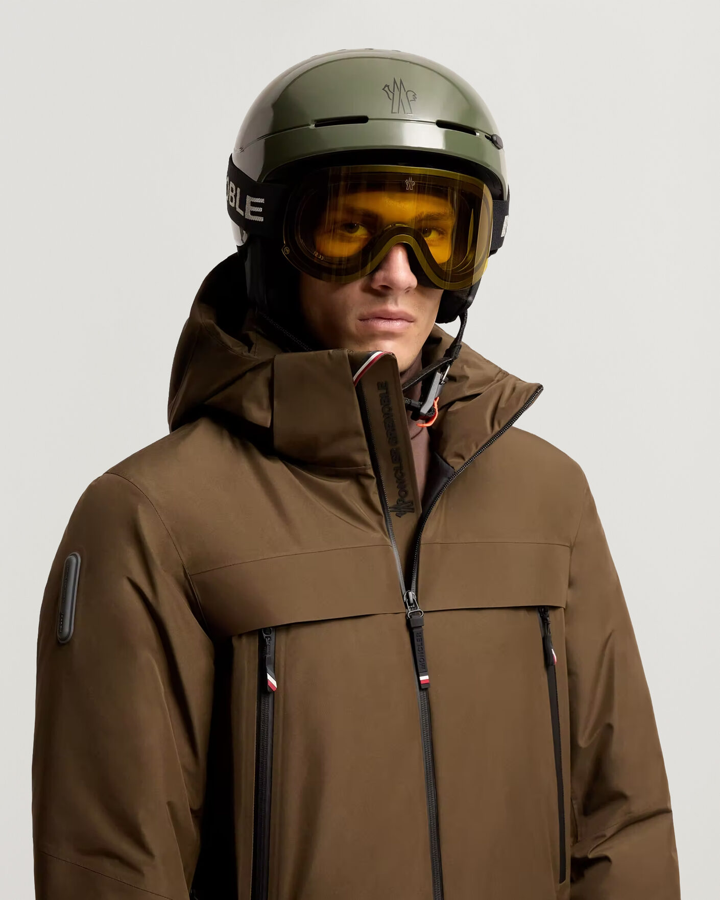Uomini | Occhiali da sole | Moncler Lunettes | Snowflare Ski Googles Black/Yellow