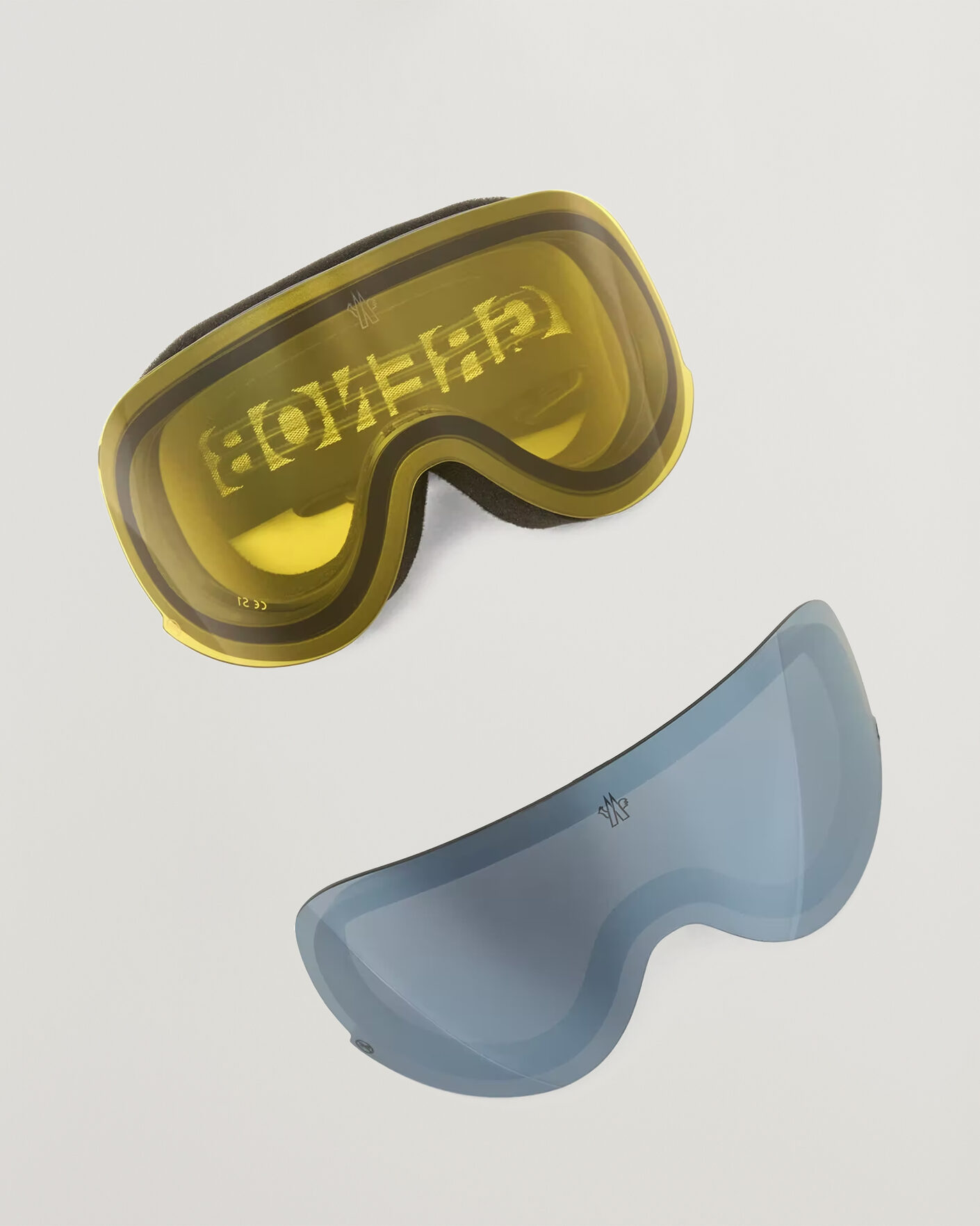 Uomini | Occhiali da sole | Moncler Lunettes | Snowflare Ski Googles Black/Yellow