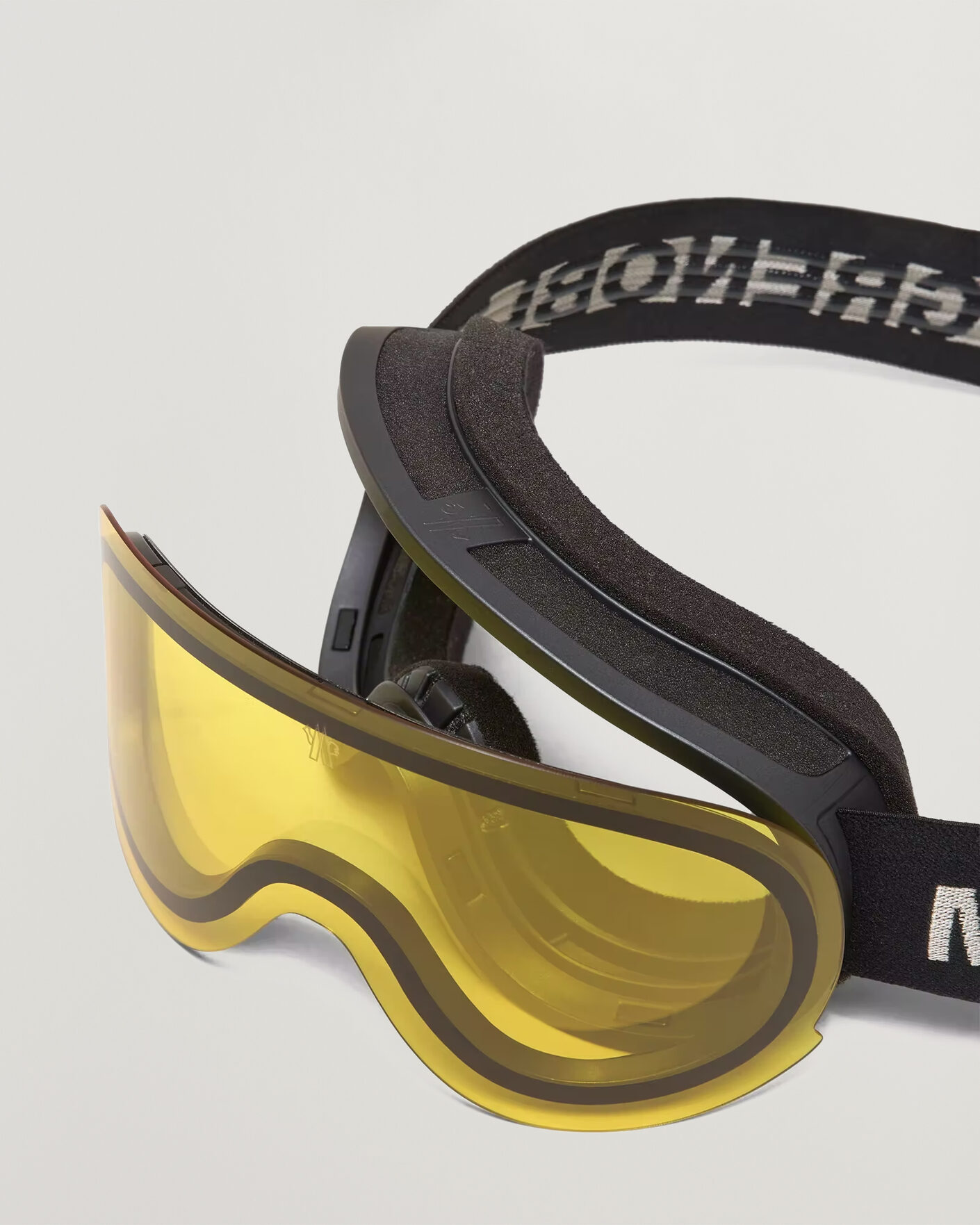 Uomini | Occhiali da sole | Moncler Lunettes | Snowflare Ski Googles Black/Yellow