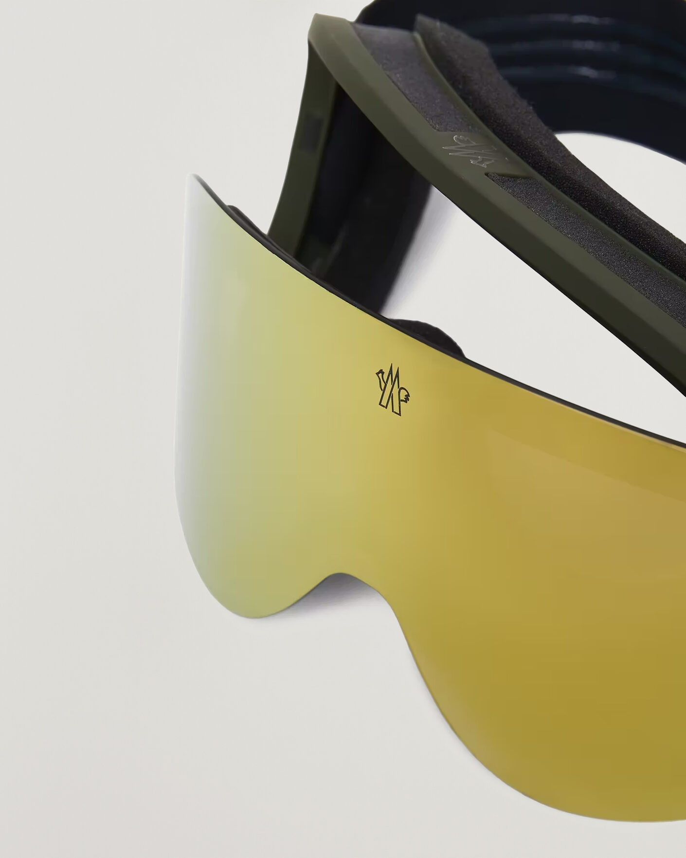 Uomini | Occhiali da sole | Moncler Lunettes | Snowflare Ski Googles Black/Gold