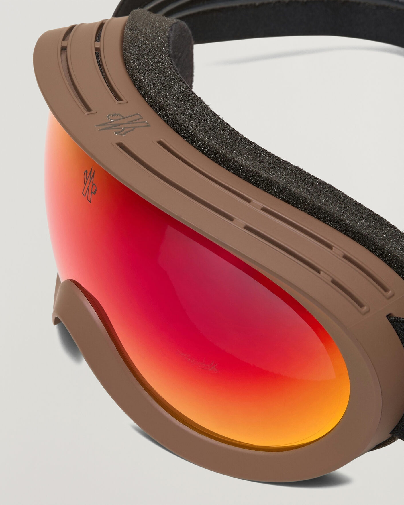 Uomini | Occhiali da sole | Moncler Lunettes | Snowray Ski Googles Matte Dark Brown