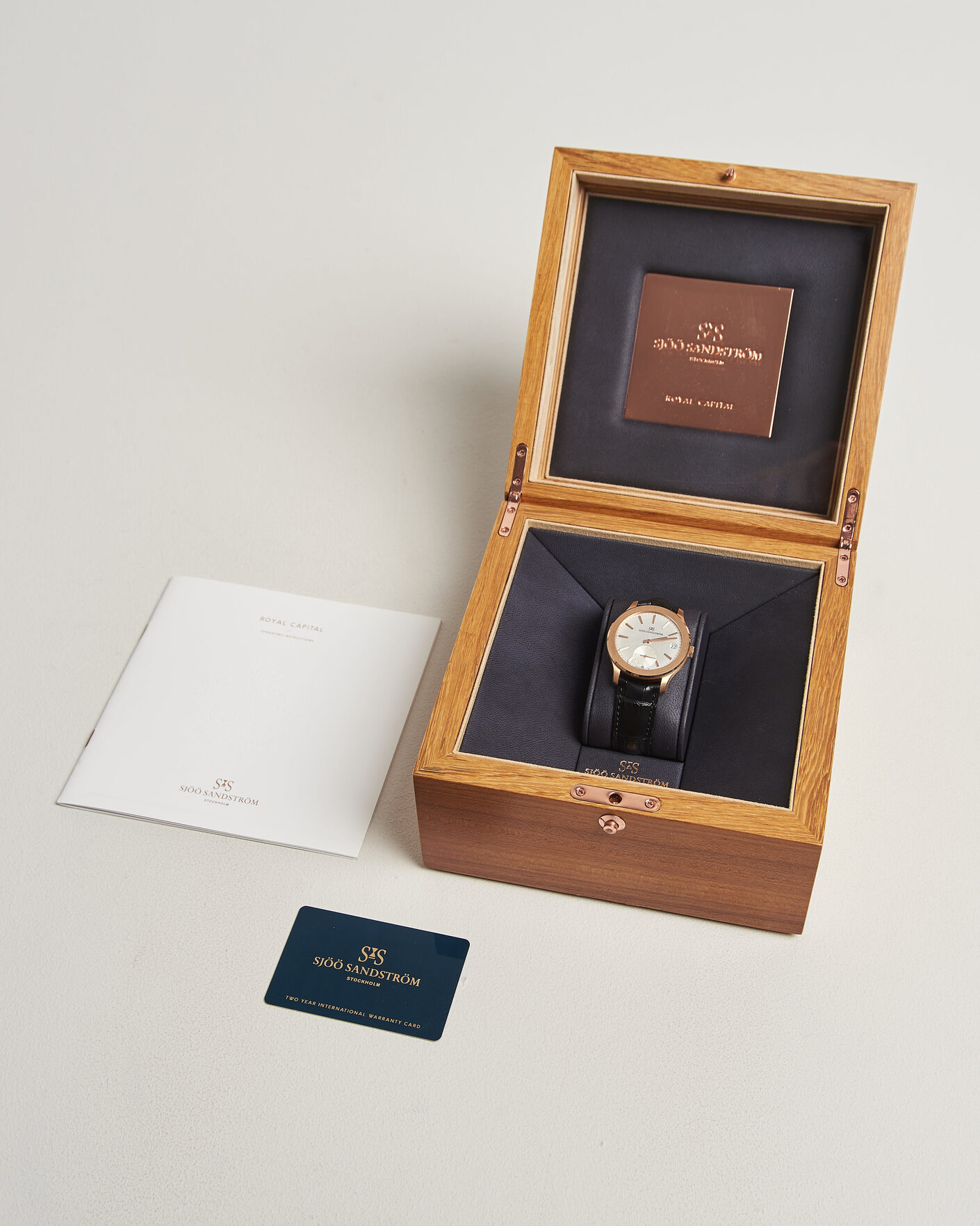 Uomini | Pre-Owned & Vintage Watches | Sjöö Sandström Pre-Owned | Royal Capital 18k