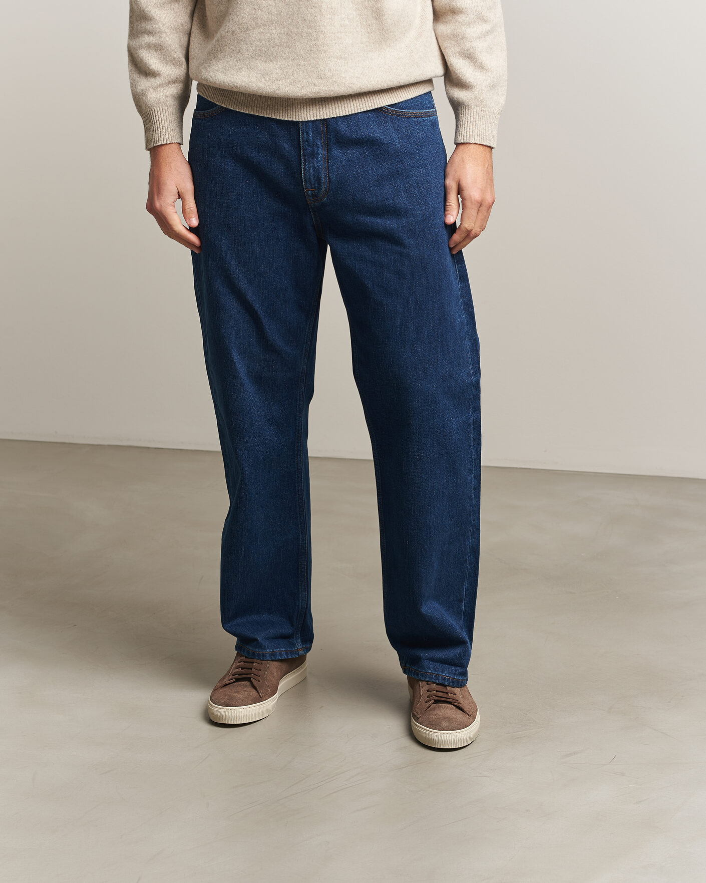 Uomini | Sneakers | Sweyd | 055 Suede Sneaker Bark