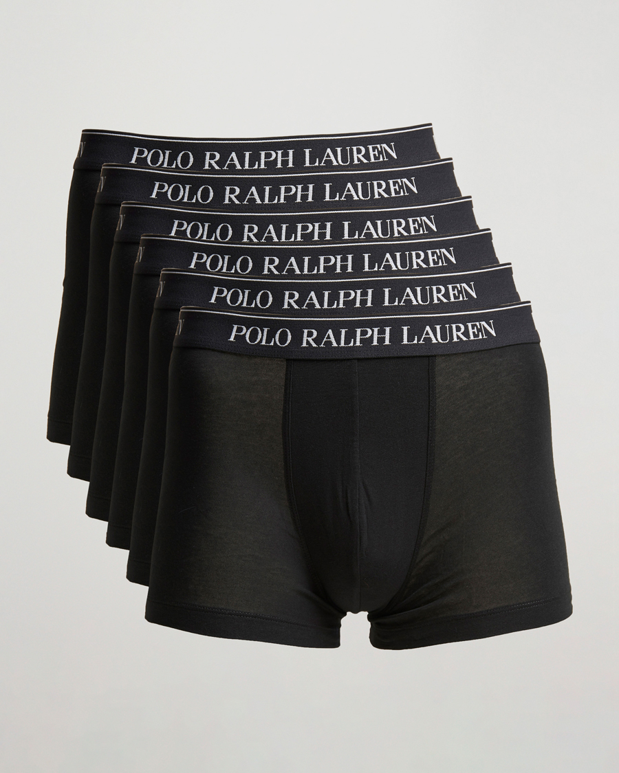 Uomini | Biancheria intima | Polo Ralph Lauren | 6-Pack Trunk Black