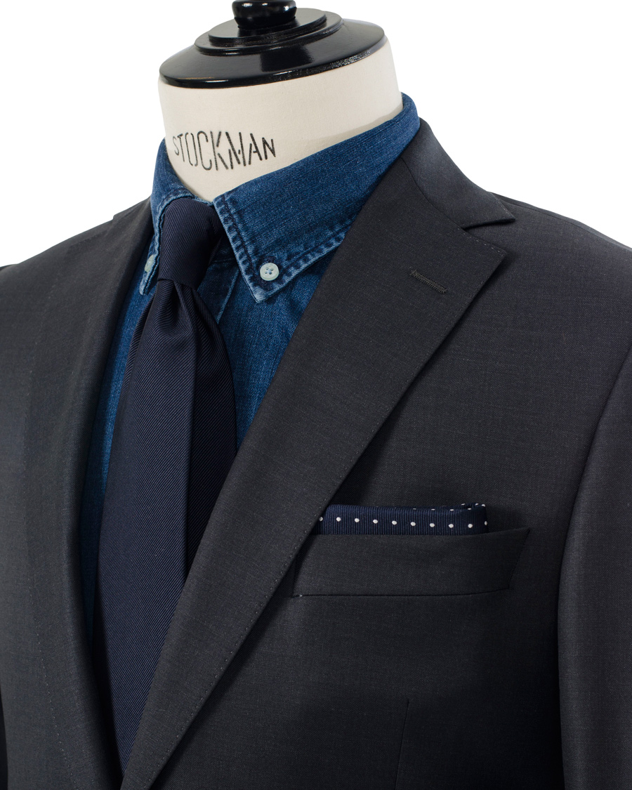 Uomini |  |  | Paul Suit Solid Clothing Set Dark Grey