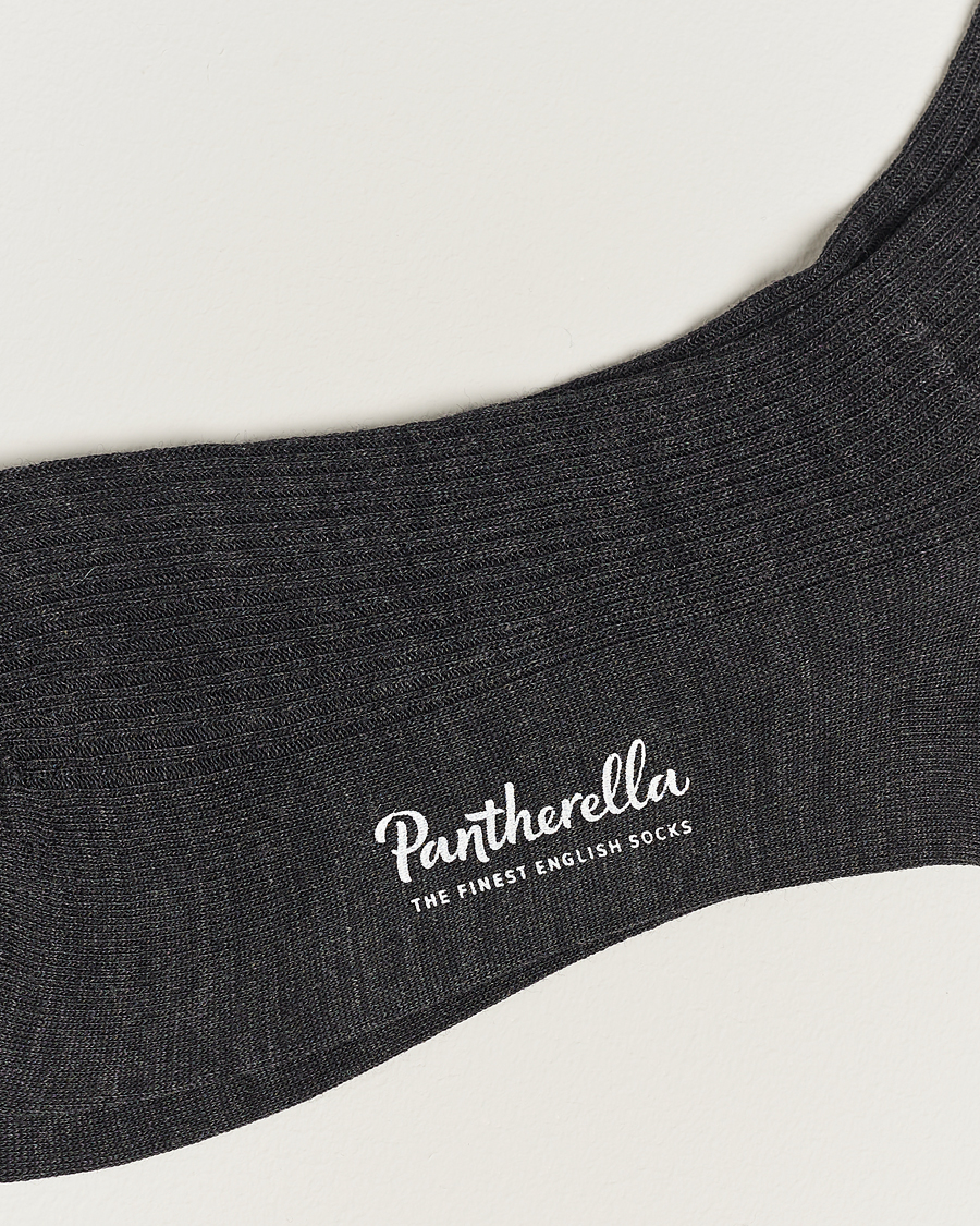 Uomini | Biancheria intima | Pantherella | 3-Pack Naish Merino/Nylon Sock Charcoal