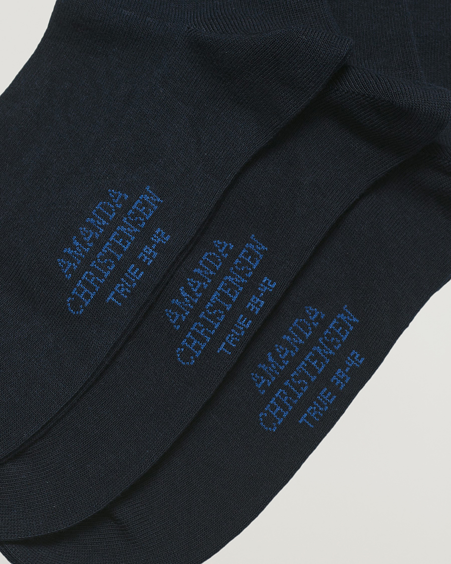 Uomini | Biancheria intima | Amanda Christensen | 6-Pack True Cotton Socks Dark Navy