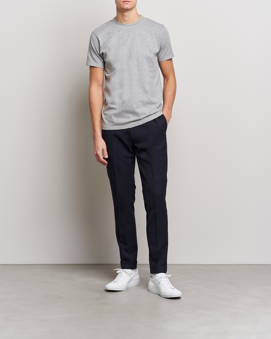Uomini | T-shirt | Colorful Standard | 3-Pack Classic Organic T-Shirt Optical White/Heather Grey/Deep Black