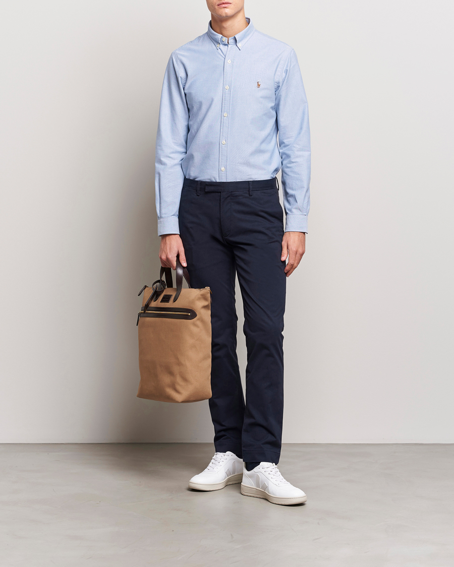 Uomini | Camicie | Polo Ralph Lauren | 2-Pack Slim Fit Shirt Oxford White/Blue