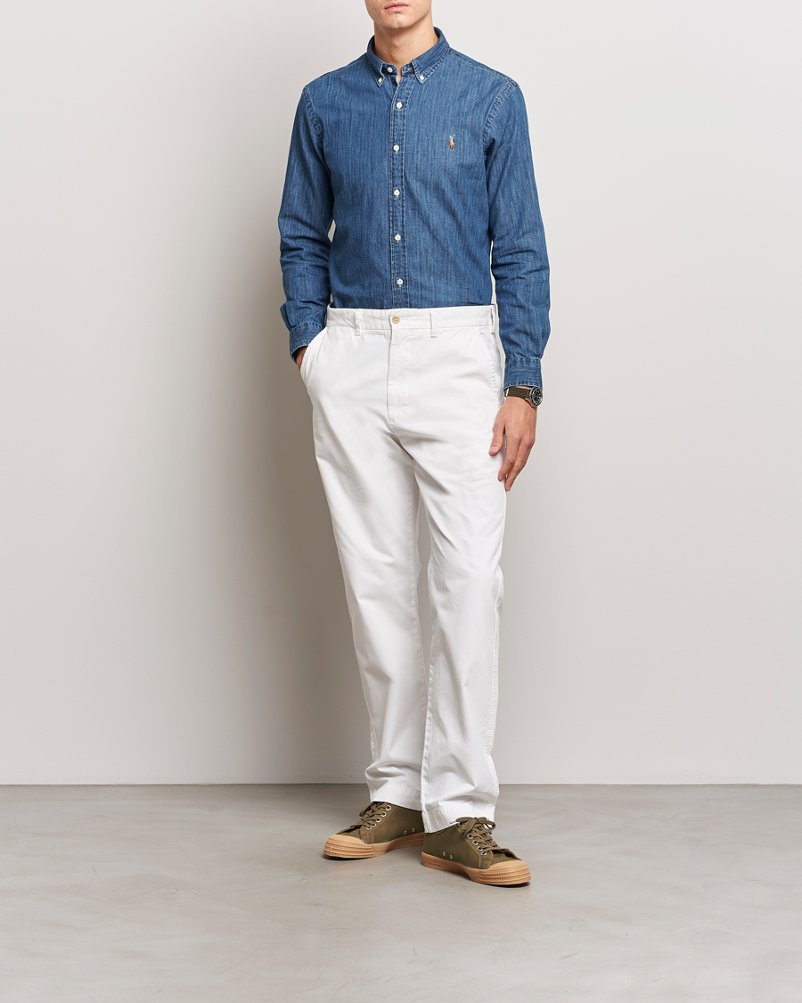Uomini | Camicie | Polo Ralph Lauren | 2-Pack Slim Fit Denim Shirt Washed/Dark Wash