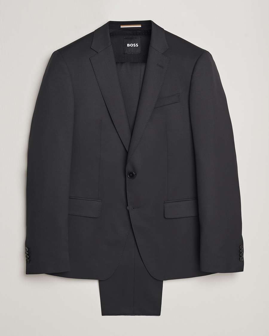 Uomini | Abiti | BOSS BLACK | Huge Wool Suit Black