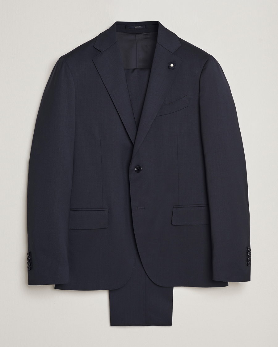 Uomini | Abiti | Lardini | Wool Suit Navy