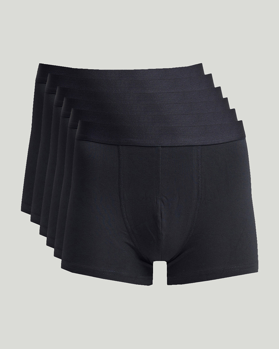 Uomini | Biancheria intima | Bread & Boxers | 6-Pack Boxer Brief Dark Navy