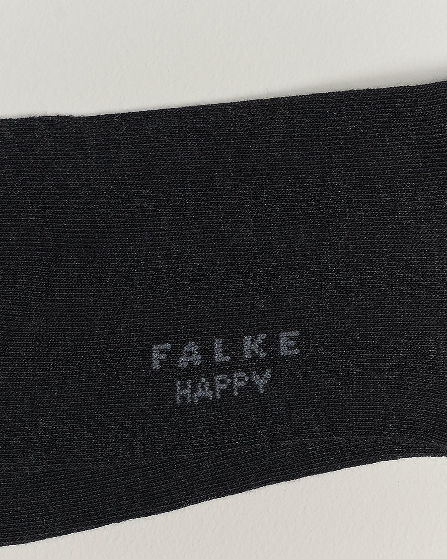 Uomini | Biancheria intima | Falke | 6-pack Happy Cotton Socks Anthracite Melange