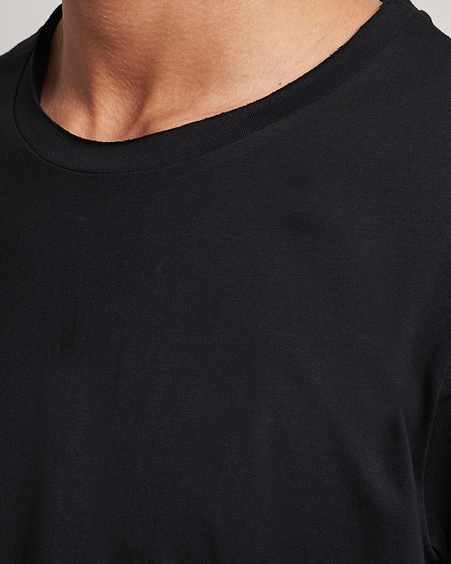 Uomini | T-shirt | Bread & Boxers | 3-pack Crew Neck Relaxed Black