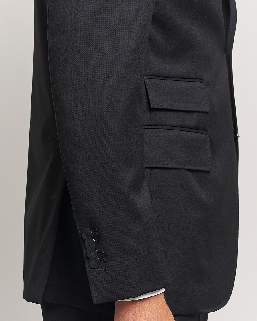 Uomini | Abiti | Morris | Heritage Prestige Wool Suit Black