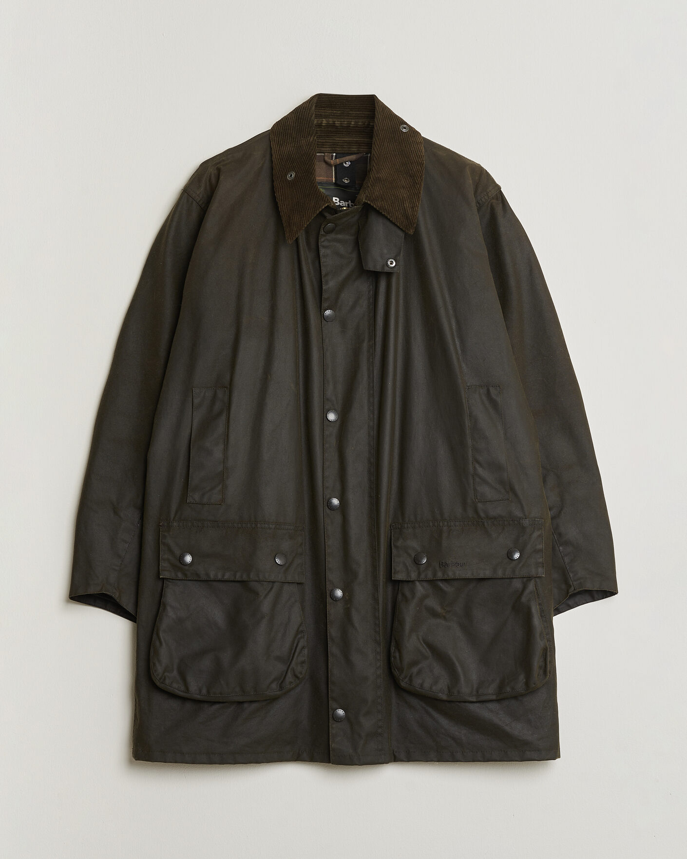 Uomini | Giacche Pre-owned | Pre-owned | Barbour Lifestyle Classic Northumbria Jacket Olive UK40 - EU50