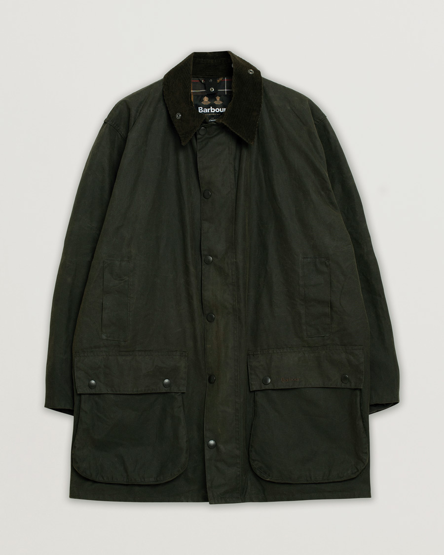 Uomini | Barbour Lifestyle Classic Northumbria Jacket Olive | Pre-owned | Barbour Lifestyle Classic Northumbria Jacket Olive