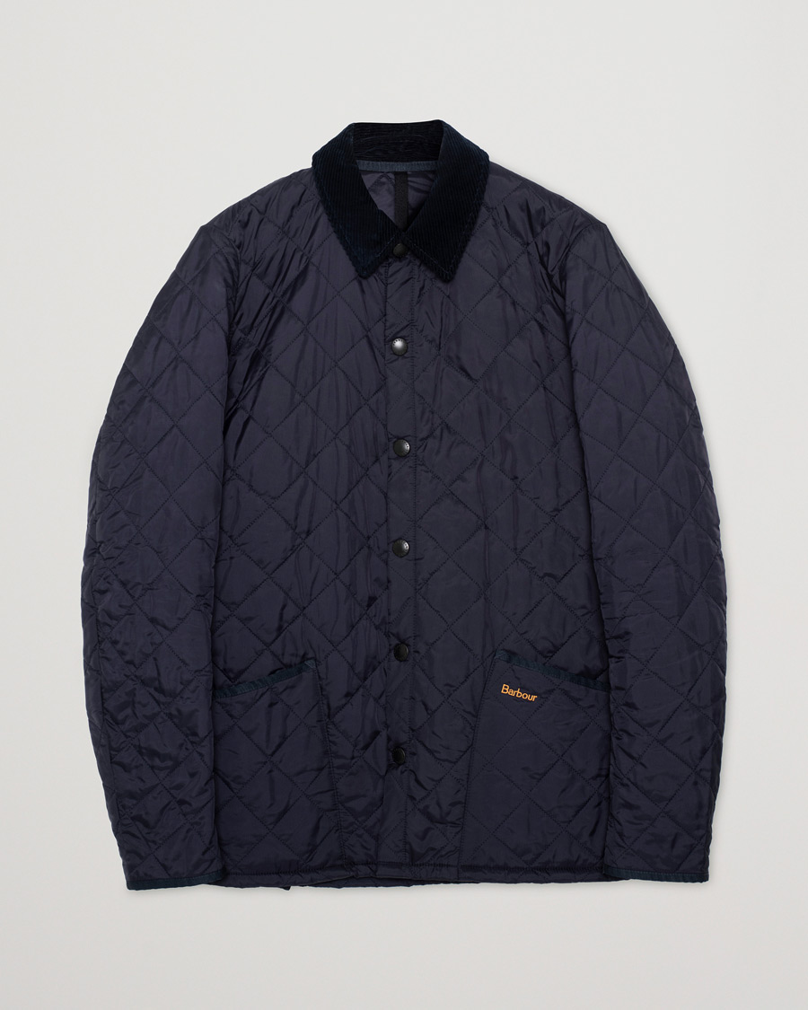 Uomini | Giacche | Pre-owned | Barbour Heritage Heritage Liddesdale Jacket Navy