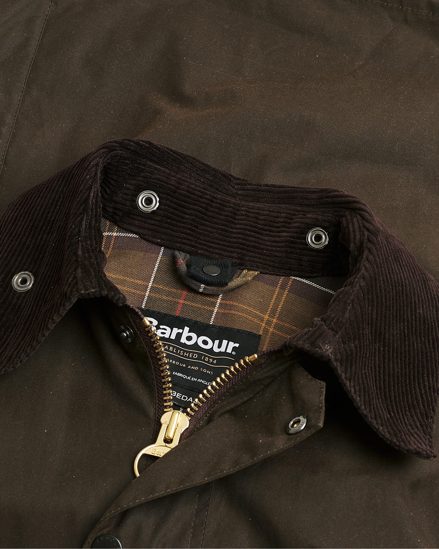 Uomini | Giacche Pre-owned | Pre-owned | Barbour Lifestyle Classic Bedale Jacket Olive UK40 - EU50