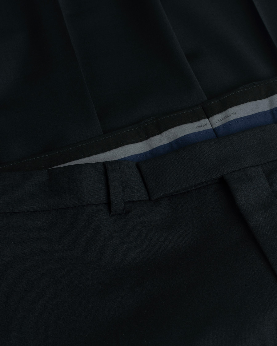 Uomini | Oscar Jacobson Floyd/Dave Wool Suit Navy 52 | Pre-owned | Oscar Jacobson Floyd/Dave Wool Suit Navy 52