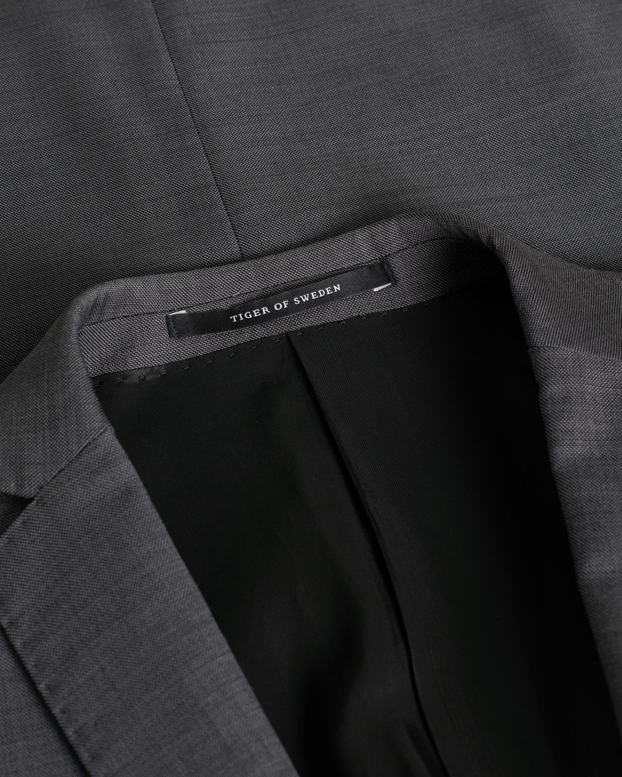 Uomini | Tiger of Sweden Norden Suit Charcoal | Pre-owned | Tiger of Sweden Norden Suit Charcoal