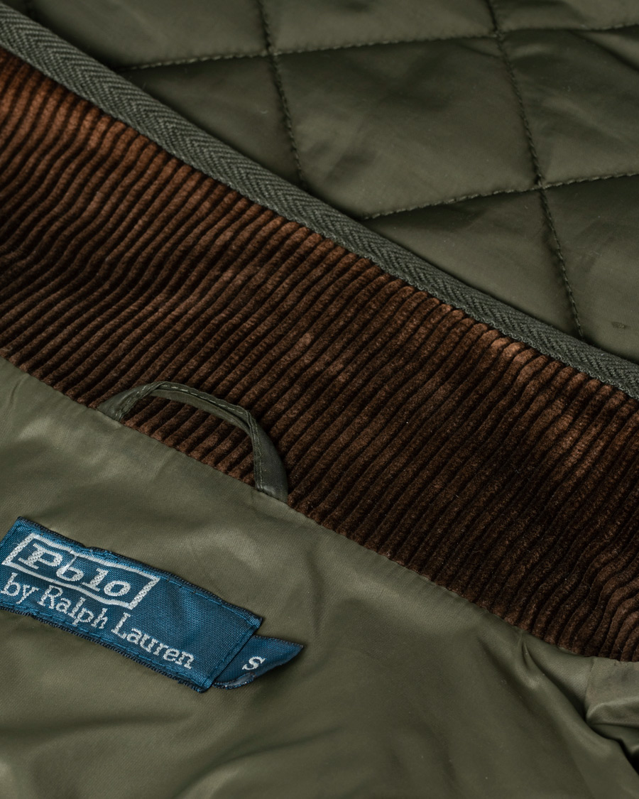 Uomini | Polo Ralph Lauren Richmond Quilt Jacket Dark Botanic S | Pre-owned | Polo Ralph Lauren Richmond Quilt Jacket Dark Botanic S