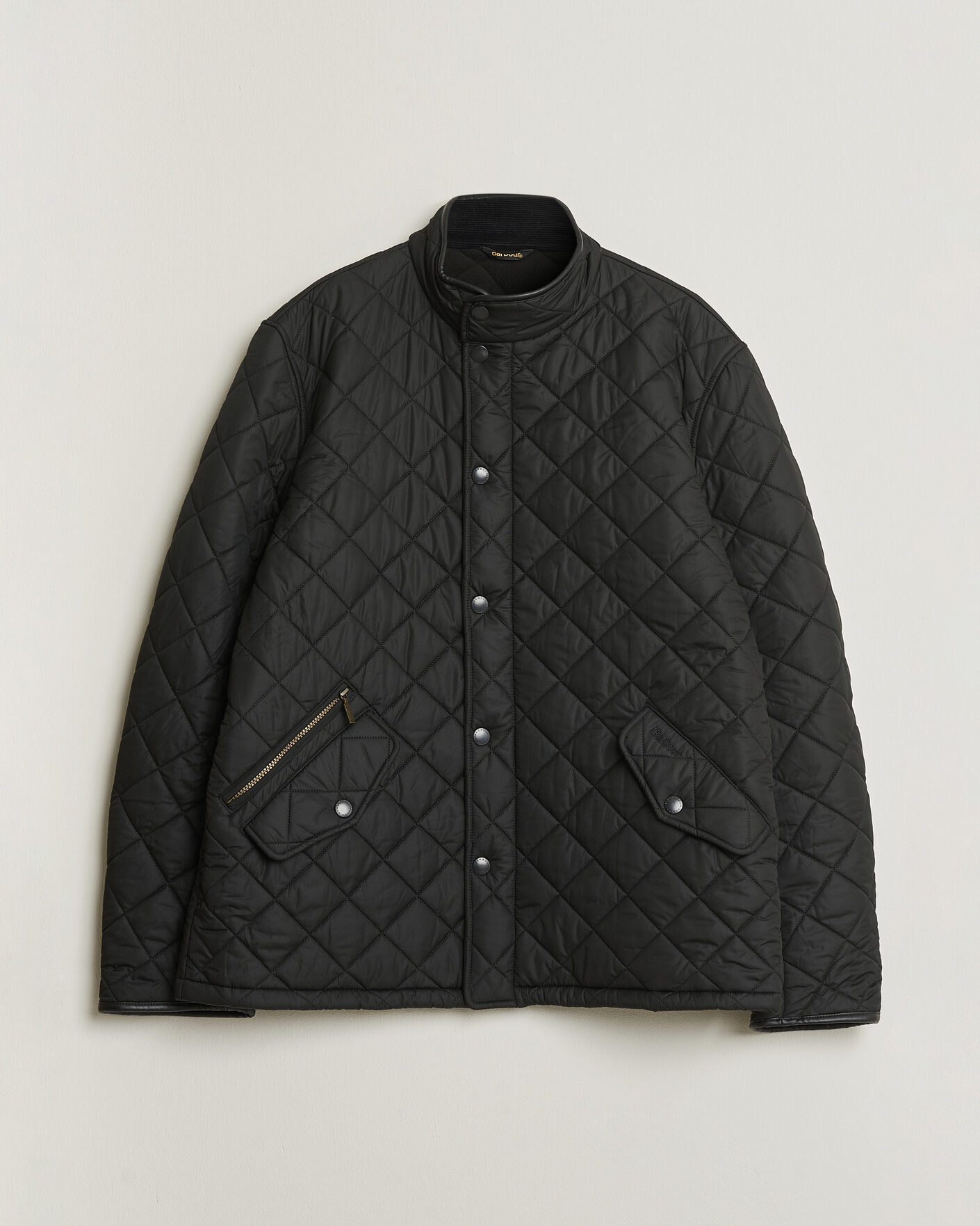Uomini | Giacche Pre-owned | Pre-owned | Barbour Lifestyle Powell Quilted Jacket Black XXL