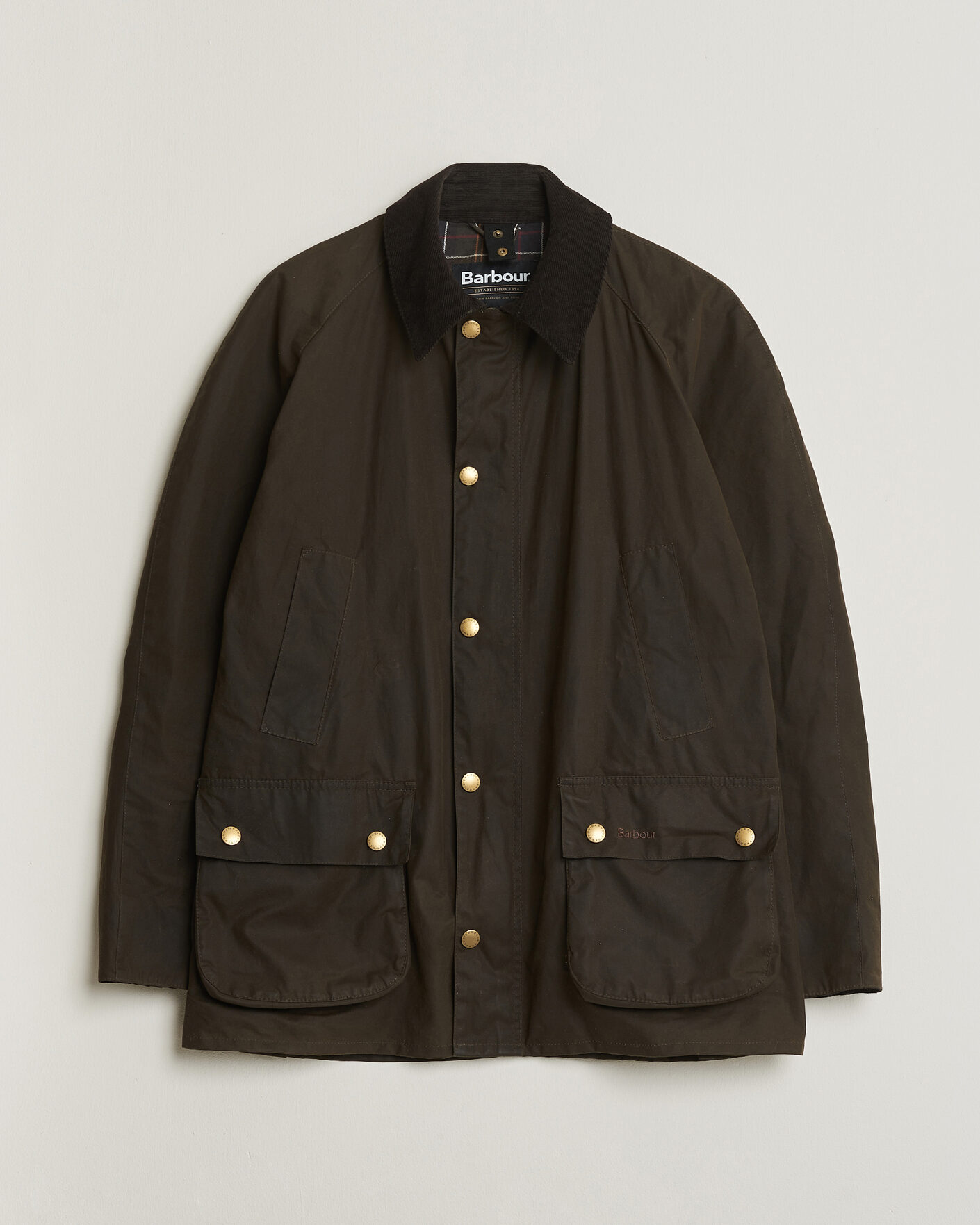 Uomini | Giacche Pre-owned | Pre-owned | Barbour Lifestyle Ashby Wax Jacket Olive L
