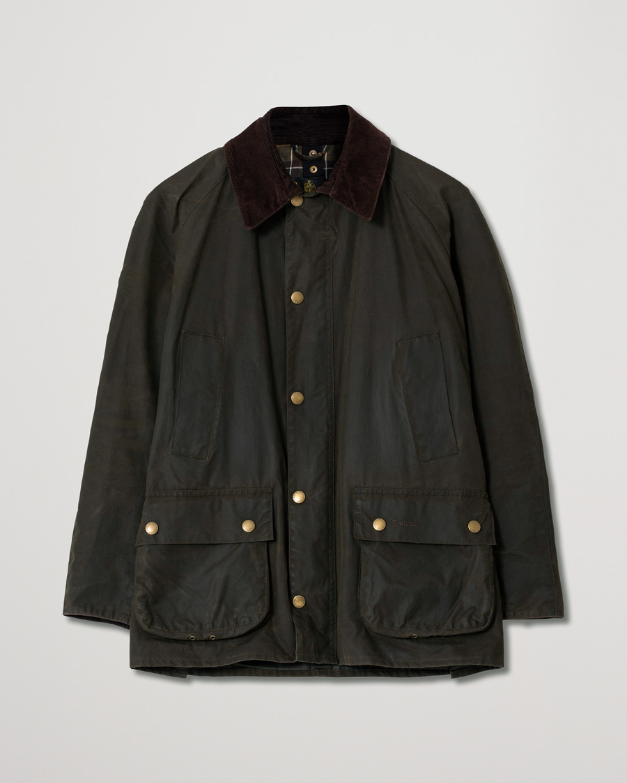 Uomini | Giacche | Pre-owned | Barbour Lifestyle Ashby Wax Jacket Olive