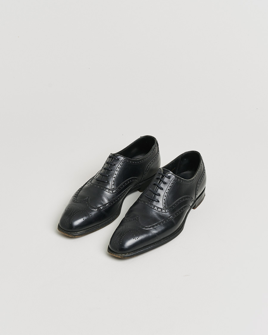 Uomini | Scarpe Pre-owned | Pre-owned | Crockett & Jones Clifford Brogues Black Calf UK7 - EU41