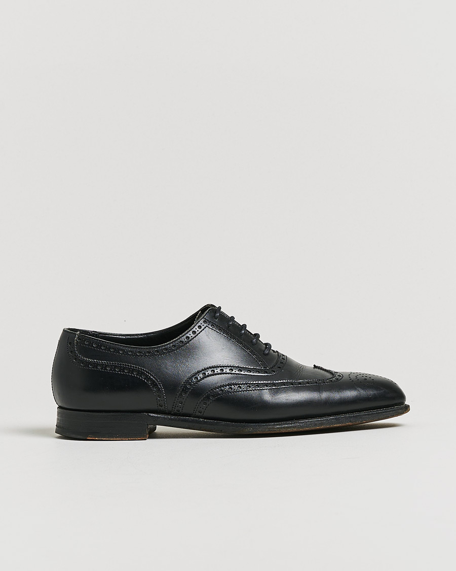 Uomini | Scarpe Pre-owned | Pre-owned | Crockett & Jones Clifford Brogues Black Calf UK7 - EU41