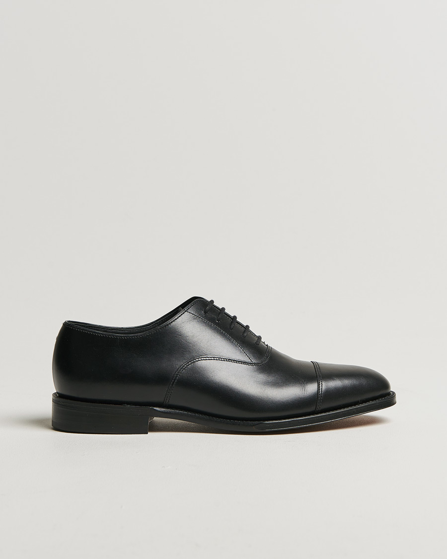 Uomini | Loake 1880 Aldwych Oxford Black Calf | Pre-owned | Loake 1880 Aldwych Oxford Black Calf