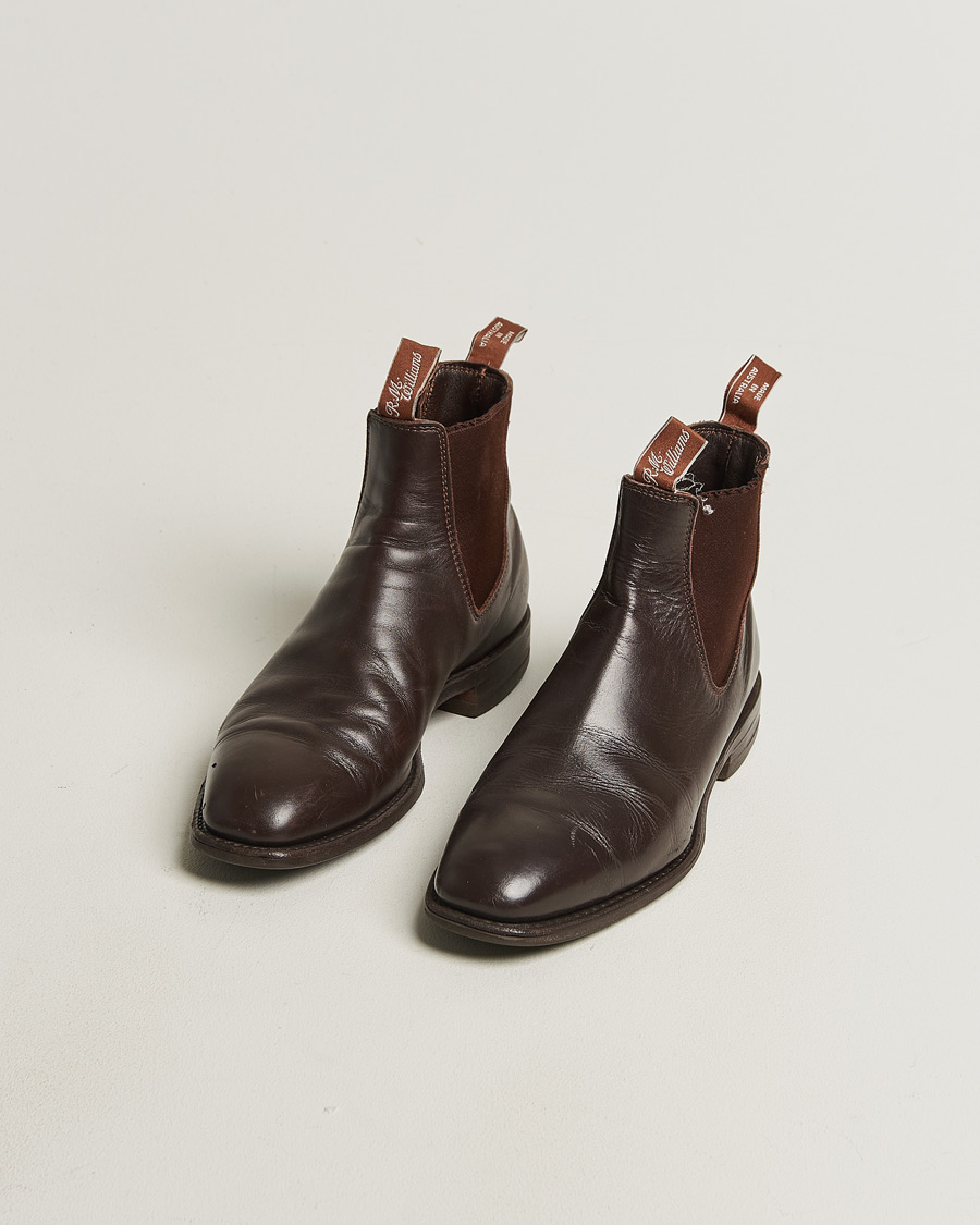 Uomini | Scarpe Pre-owned | Pre-owned | R.M.Williams Blaxland G Boot Yearling Chestnut UK9,5 - EU44