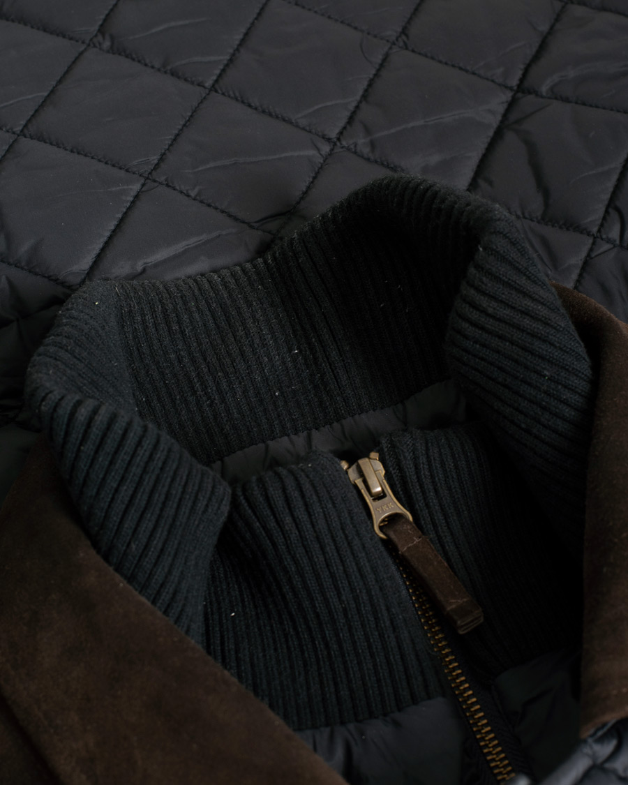 Uomini | Morris Philip Quilted Jacket Navy | Pre-owned | Morris Philip Quilted Jacket Navy