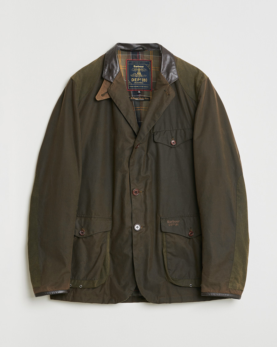 Uomini | Barbour Heritage Dept. B Commander Jacket Olive XL | Pre-owned | Barbour Heritage Dept. B Commander Jacket Olive XL